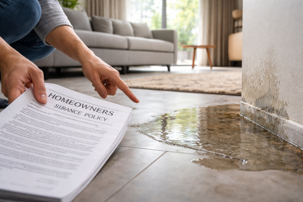 Slab Leak Insurance Coverage: What you need to Know