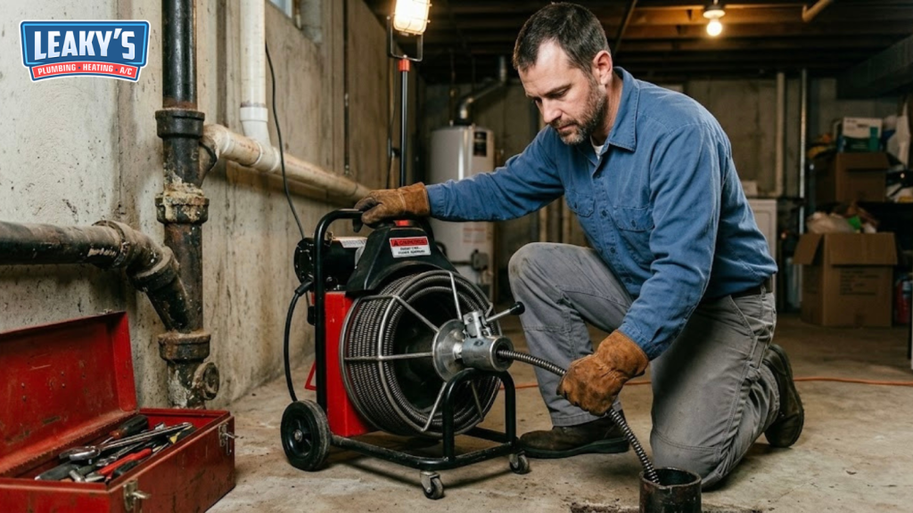 Tips for someone about to try a power plumbing snake for the first time