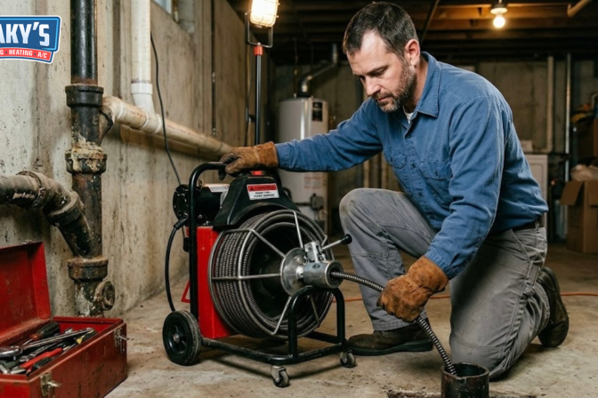 Tips for someone about to try a power plumbing snake for the first time
